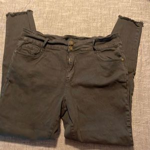 City Chic Dark Green Jeggings